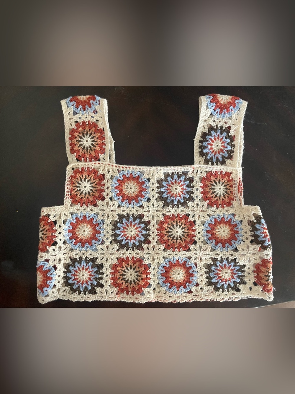 Altar’d State Crochet style crop top Size M NWOT